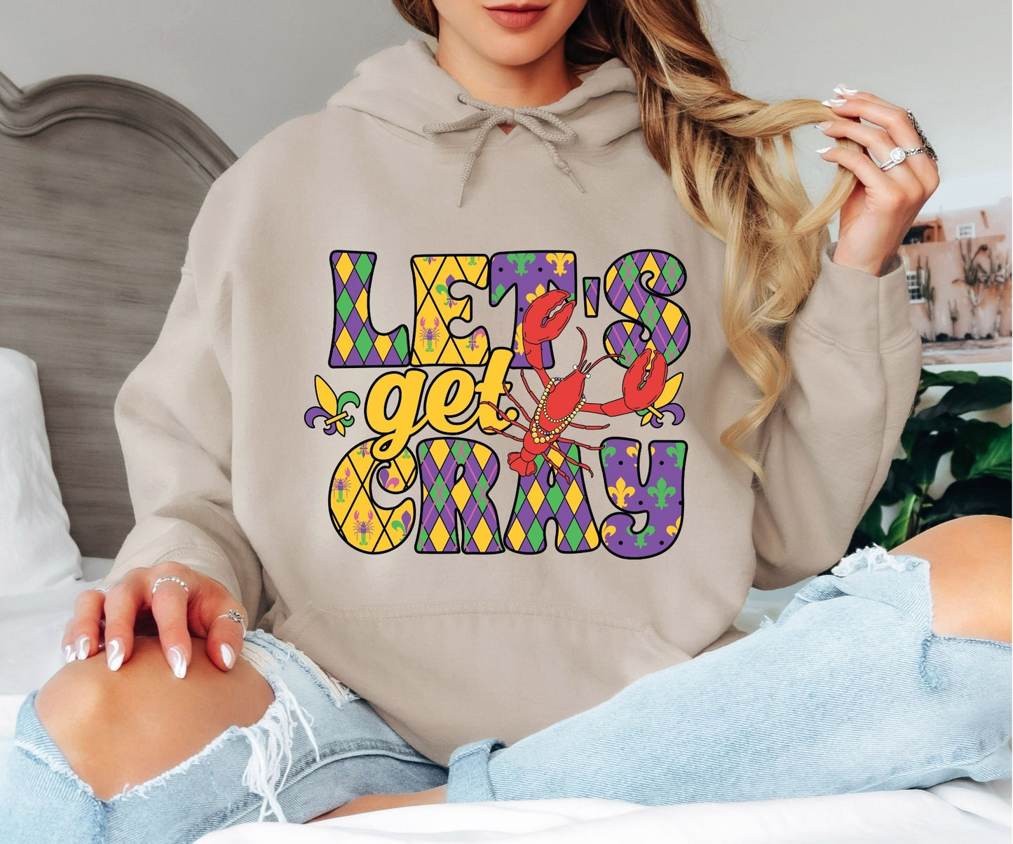 Mardi Gras Hoodie – Bold Festival Graphic Design