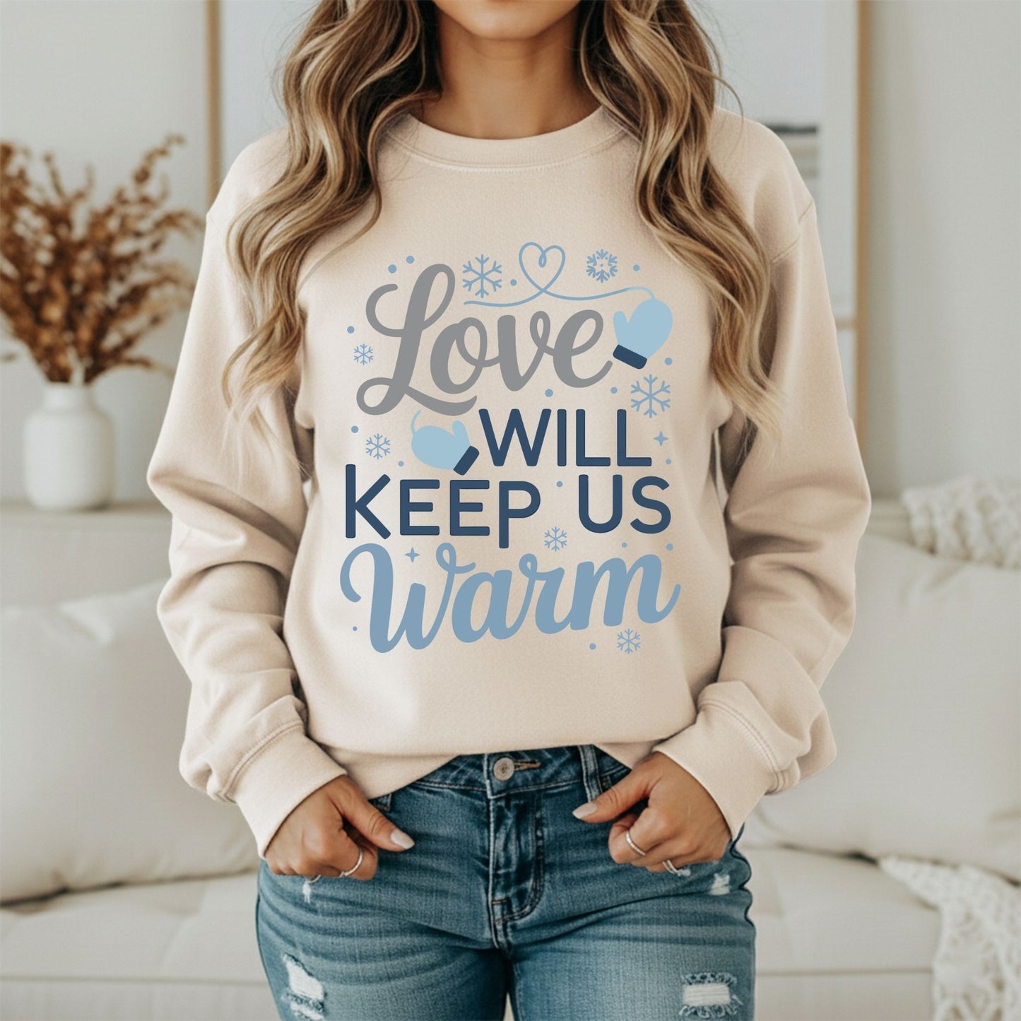 Winter Mood Graphic Sweatshirt – Cold Season Aesthetic
