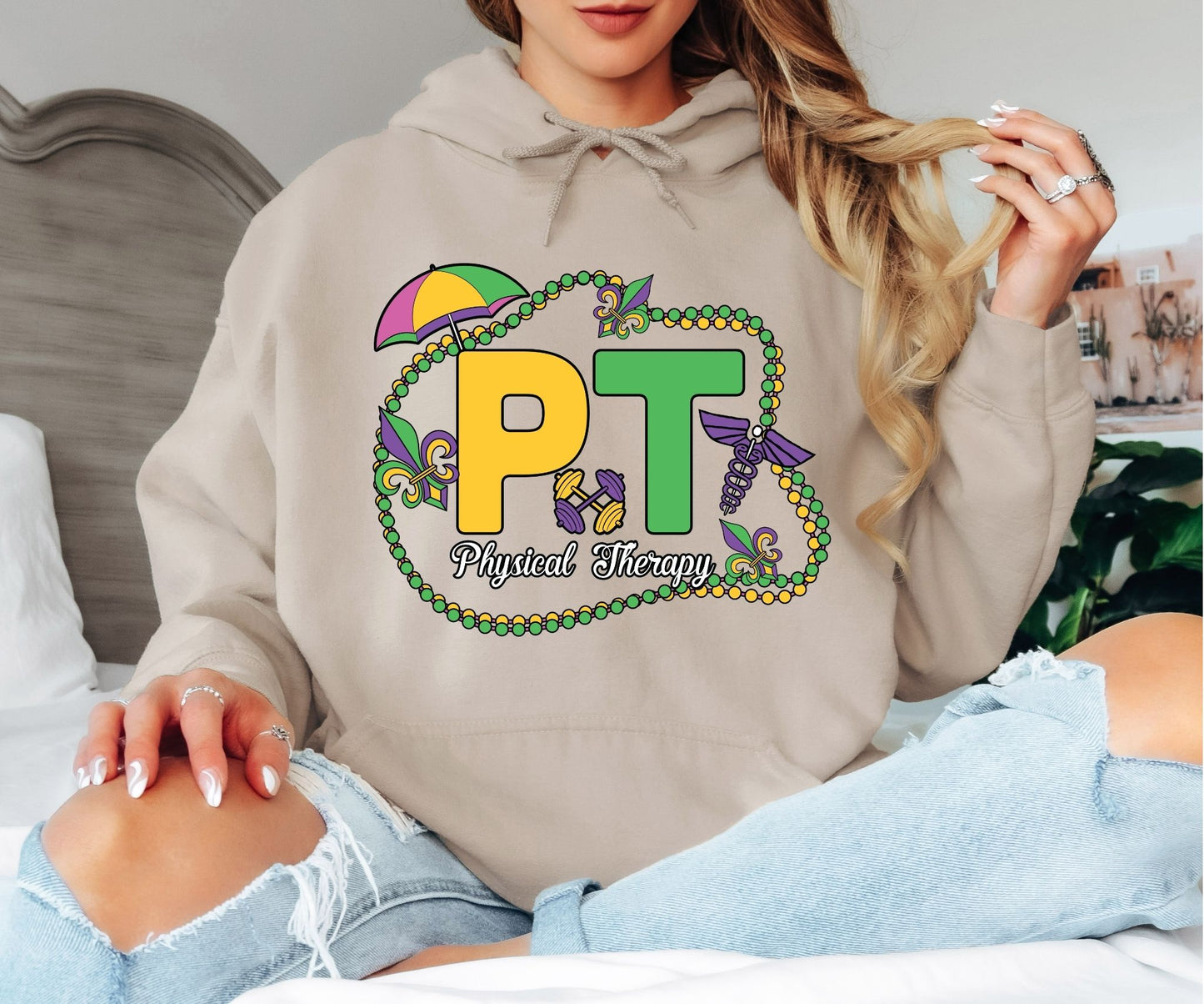 Mardi Gras Hoodie – Festival Mood Activated
