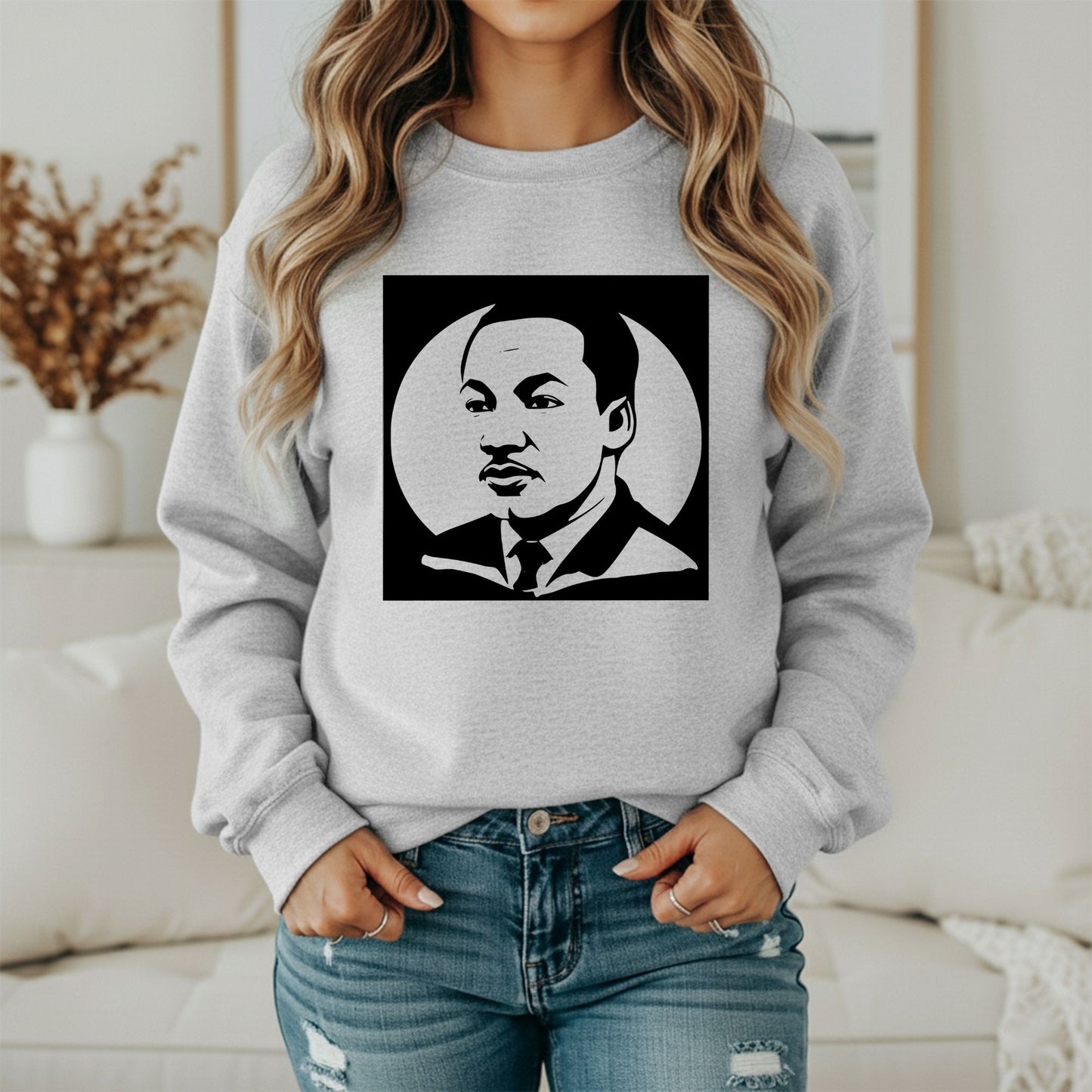 MLK Stand for Equality Sweatshirt – Inspirational Social Message