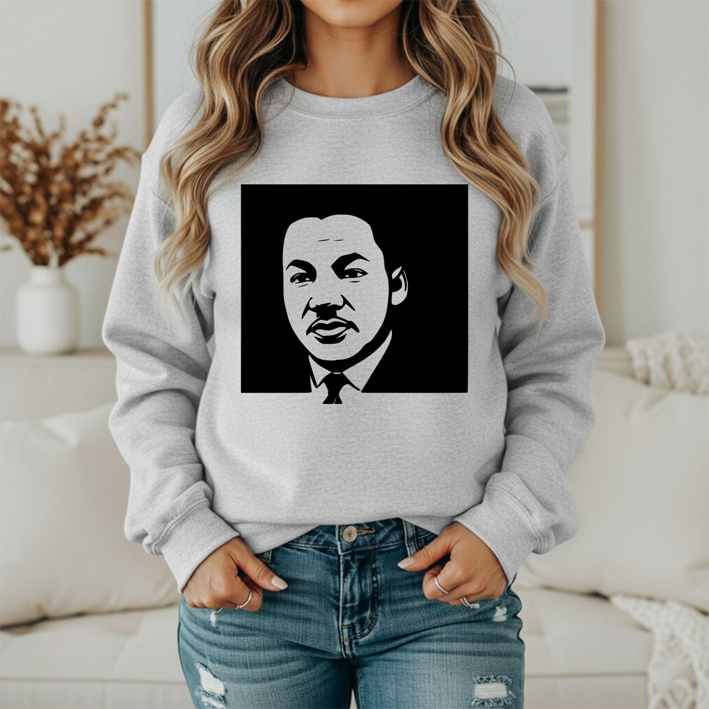 MLK Dream Message Sweatshirt – Civil Rights Inspirational Apparel