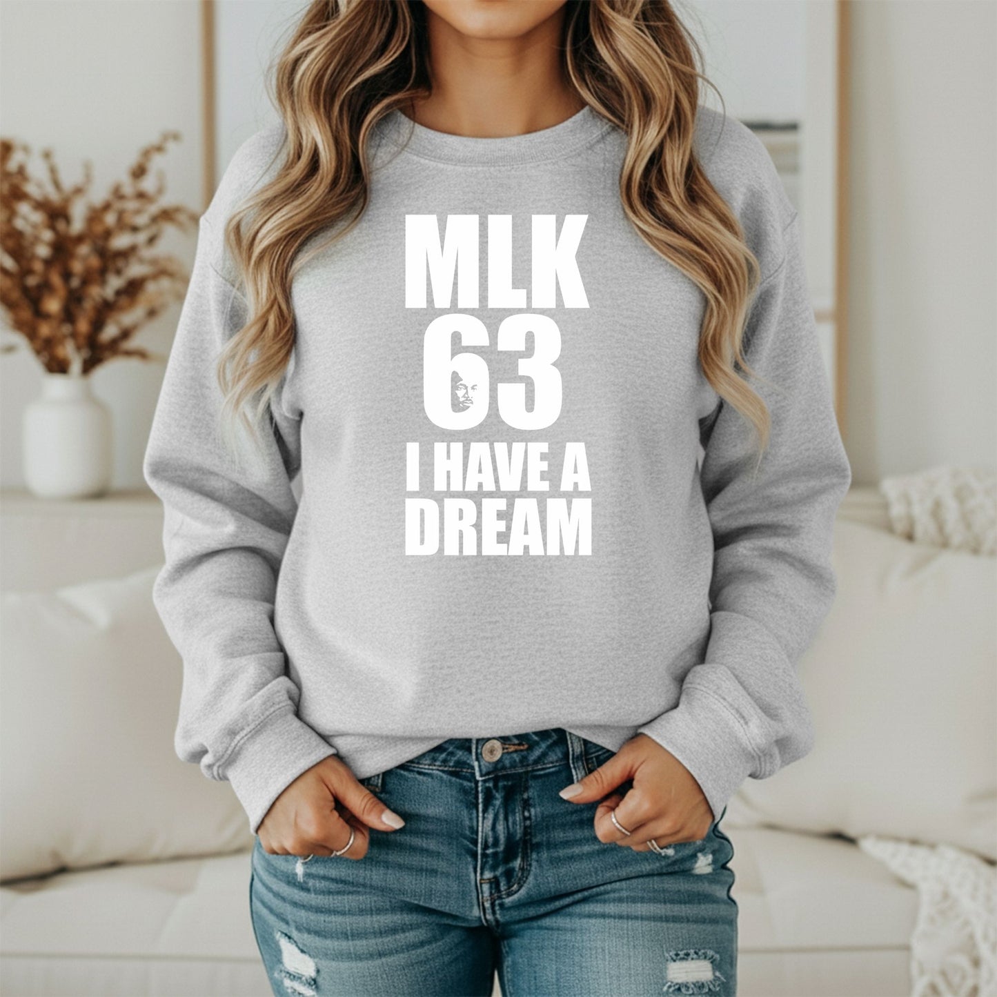 Martin Luther King Jr. Equality Sweatshirt – Classic Civil Rights Design