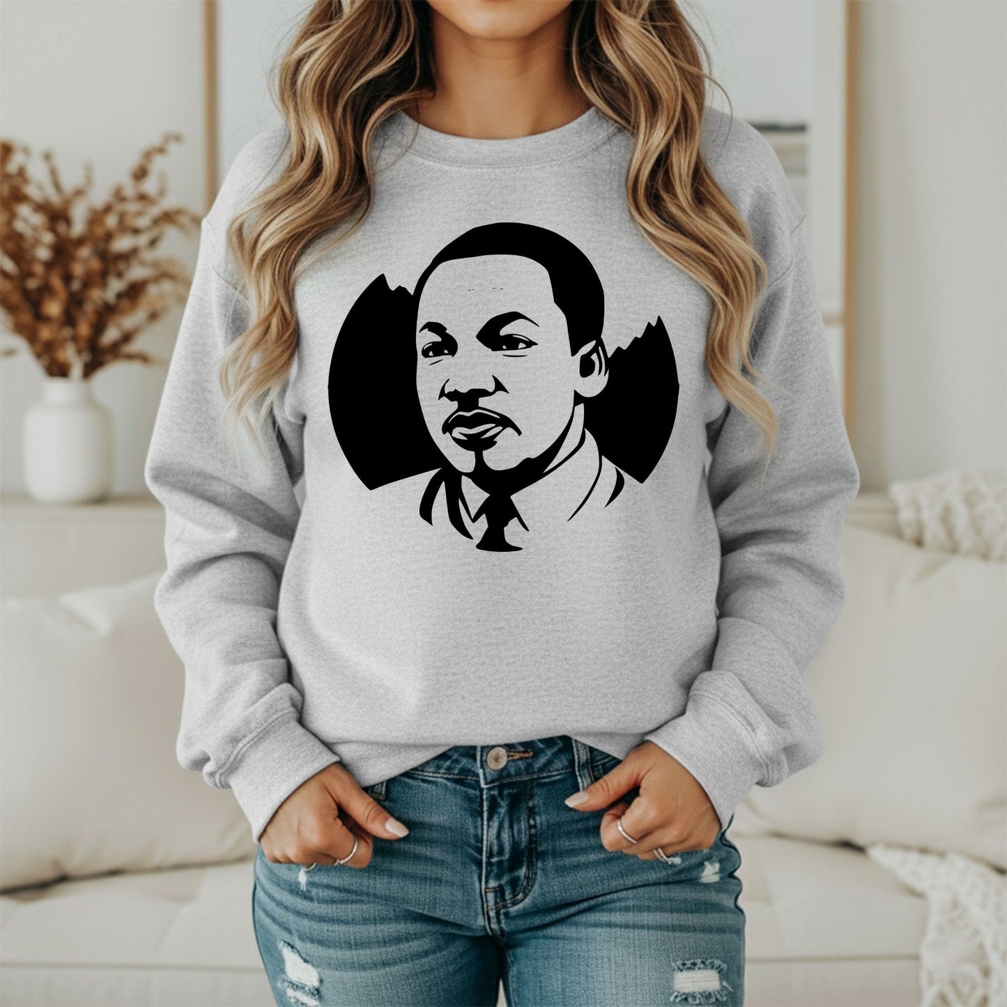Martin Luther King Jr. Legacy Sweatshirt – Peace & Unity Design