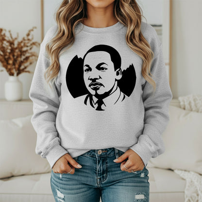 Martin Luther King Jr. Legacy Sweatshirt – Peace & Unity Design