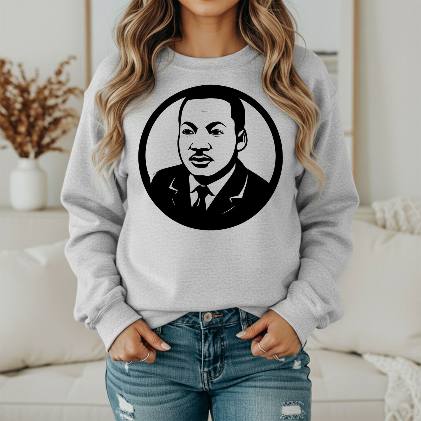 Martin Luther King Jr. Stand for Freedom Sweatshirt – Inspirational Quote