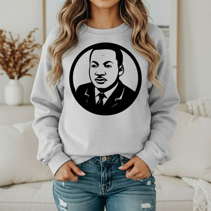 Martin Luther King Jr. Stand for Freedom Sweatshirt – Inspirational Quote