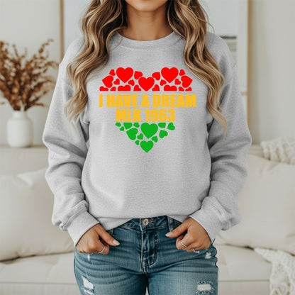 Martin Luther King Jr. Dream of Justice Sweatshirt – Iconic Message