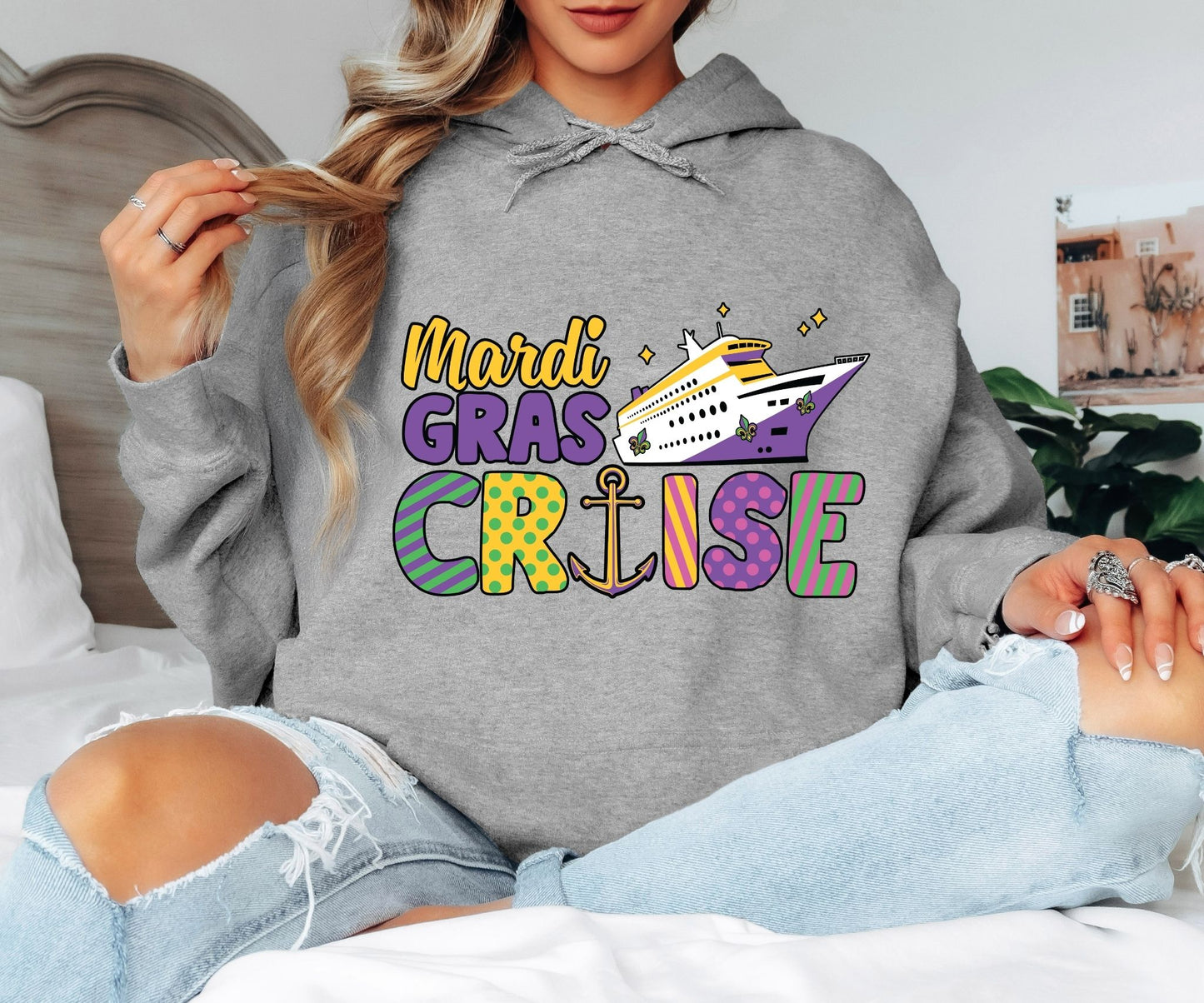 Mardi Gras Hoodie – Streetwear Festival Style