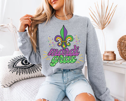 Fat Tuesday Festival Mardi Gras Sweatshirt