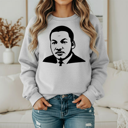 MLK Stand for Justice Sweatshirt – Freedom Graphic Unisex