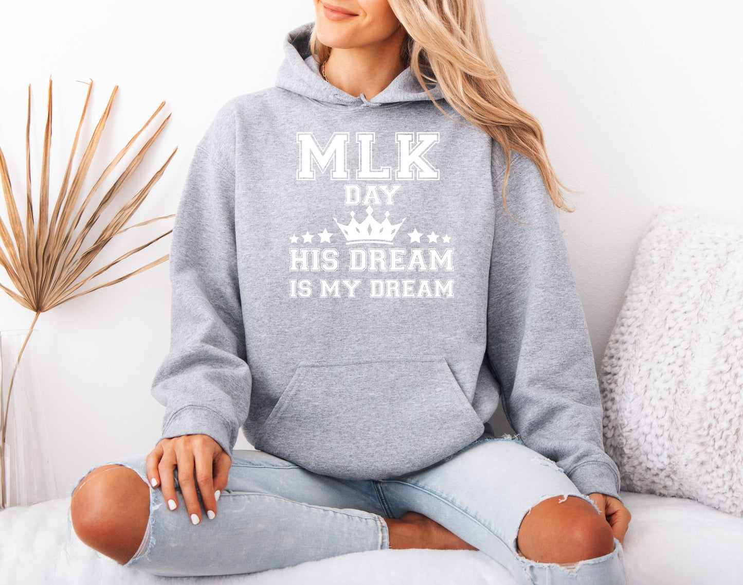 Martin Luther King Jr. Vision Hoodie – Justice for All Graphic