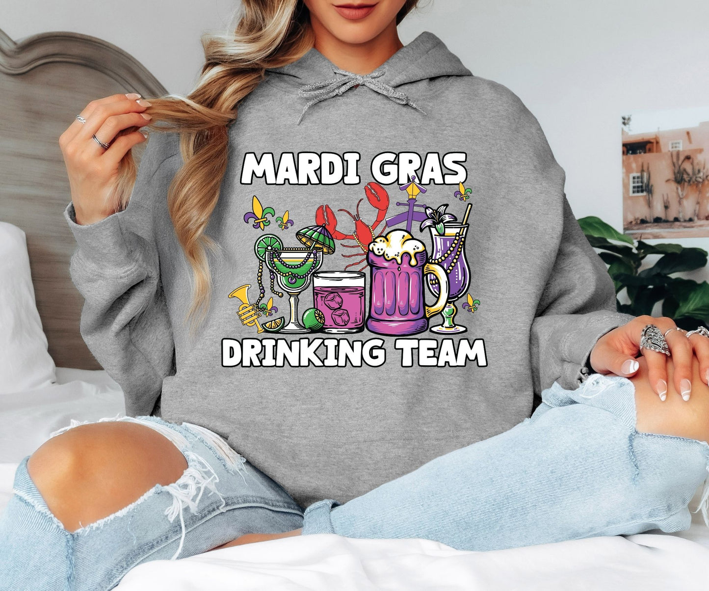 Mardi Gras Hoodie – Perfect Fat Tuesday Outfit
