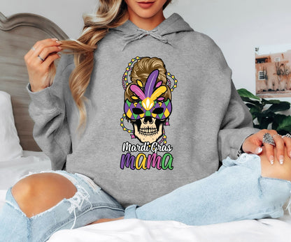 Mardi Gras Hoodie – Unisex Carnival Pullover