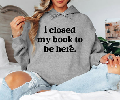Funny Student Life Hoodie, Relatable Study Quote Hoodie, Cozy Book Lover Unisex Hoodie