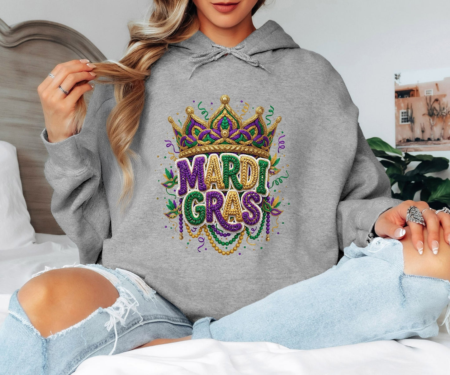 Mardi Gras Hoodie – Parade Party Ready