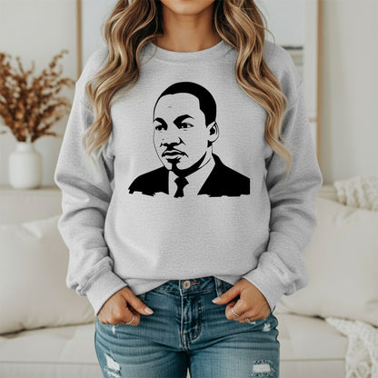 Martin Luther King Jr. Graphic Sweatshirt – Equality Matters Design
