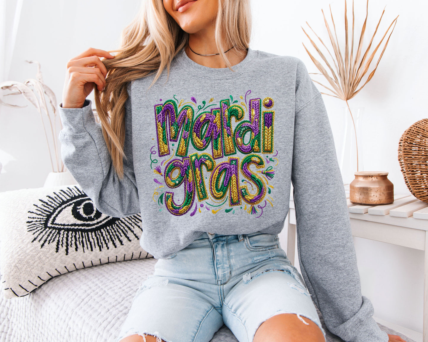 Celebration Season Parade Mardi Gras Sweatshirt