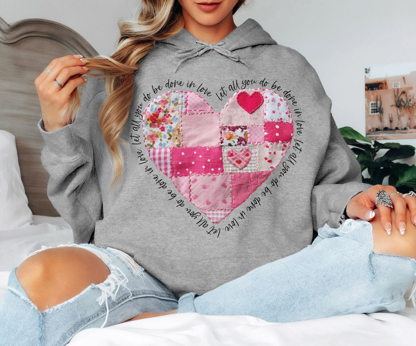 Valentine’s Day Hoodie – Warm Hugs Included