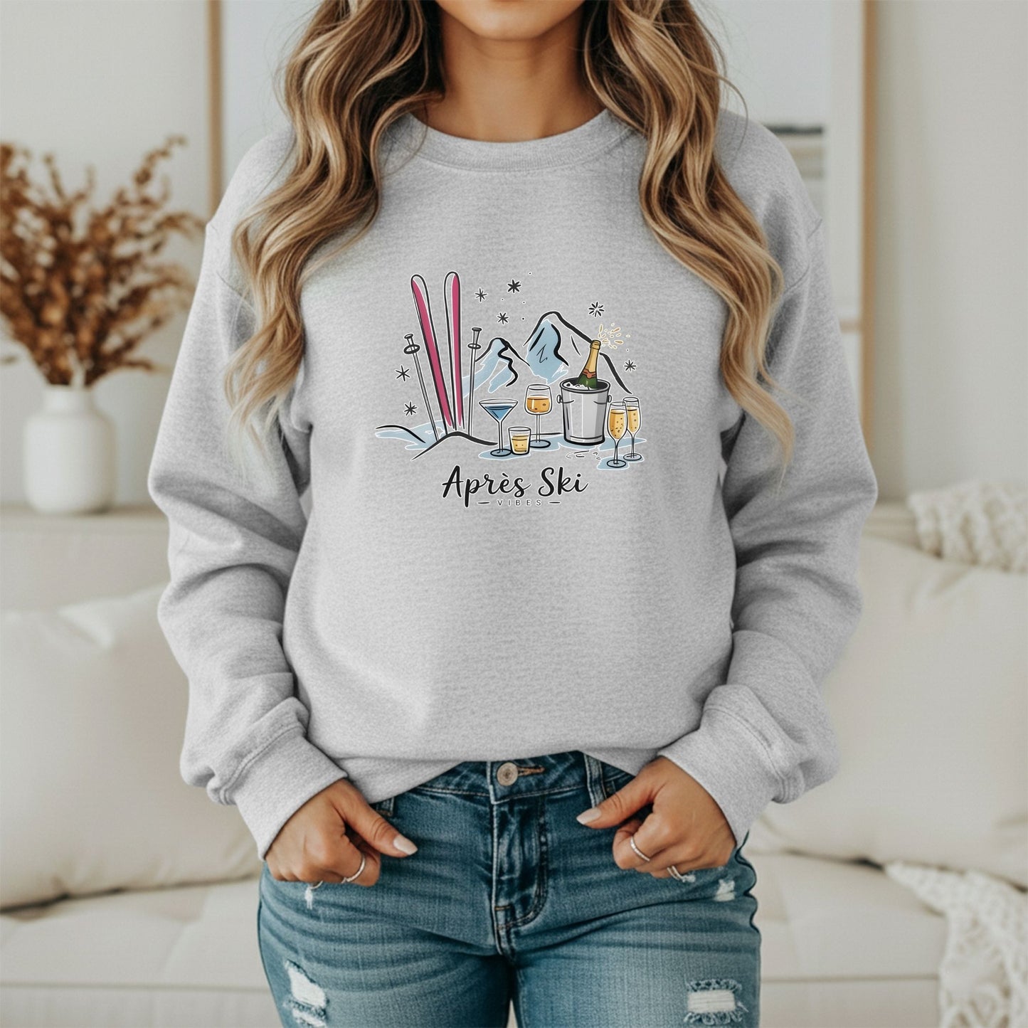 Winter Aesthetic Sweatshirt – Minimal Cold Season Design