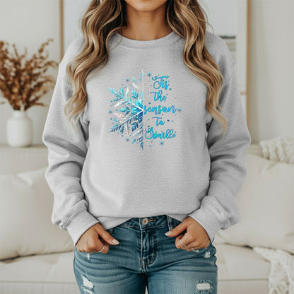 Snowy Winter Sweatshirt – Cozy Cold Season Graphic