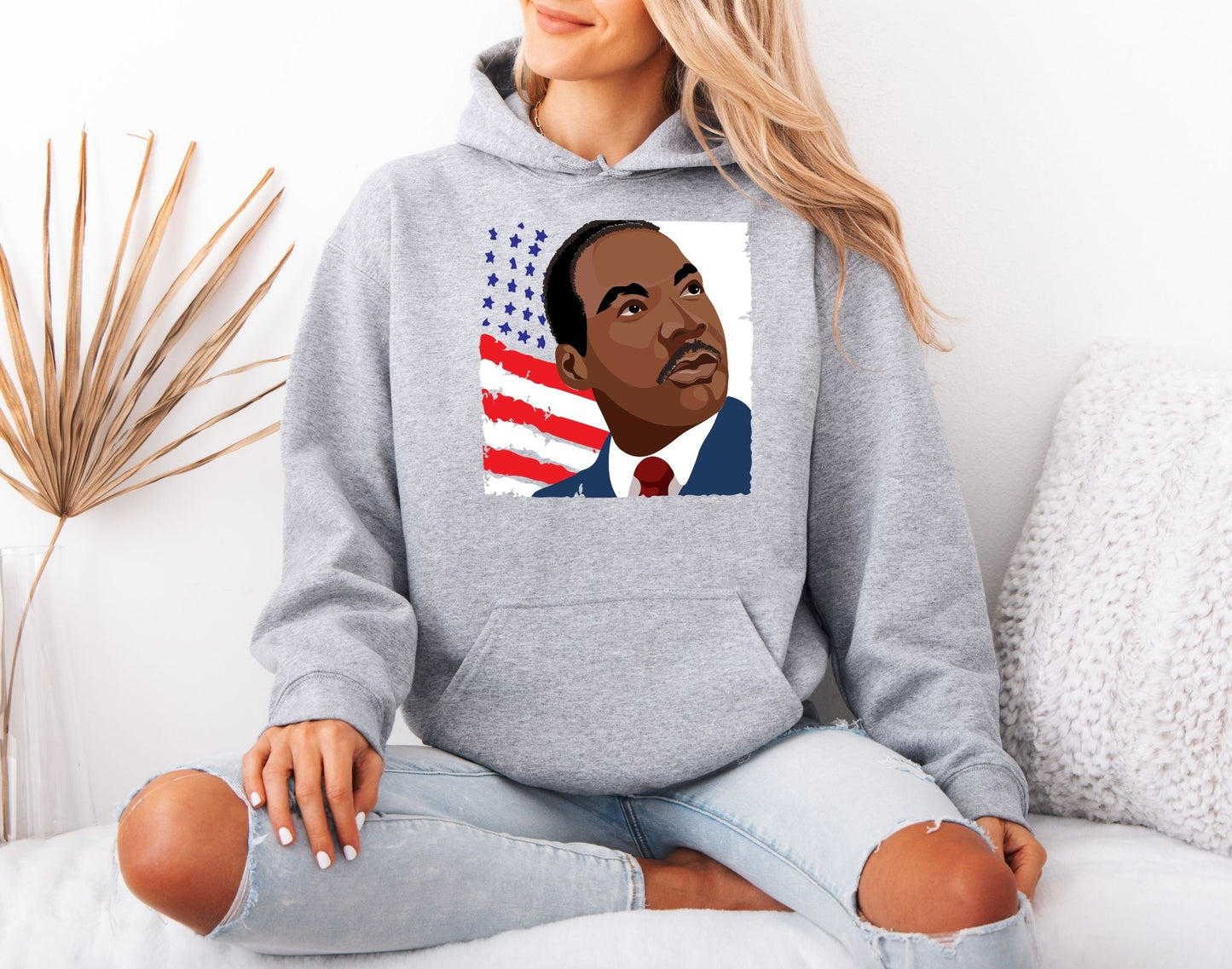 Martin Luther King Jr. Graphic Hoodie – Equality Matters Design