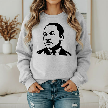 Martin Luther King Jr. Vision Sweatshirt – Justice for All Design