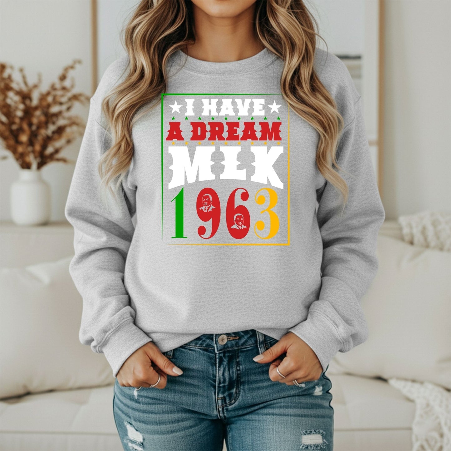 MLK Human Rights Sweatshirt – Equality Inspired Design