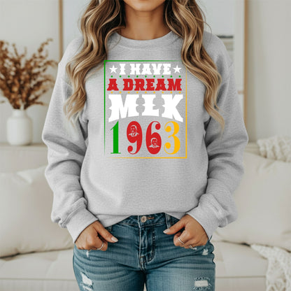MLK Human Rights Sweatshirt – Equality Inspired Design