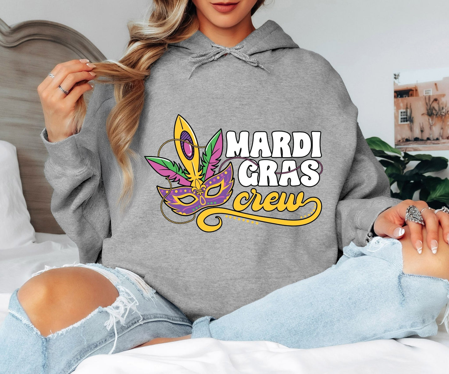 New Orleans Mardi Gras Hoodie – Festival Ready