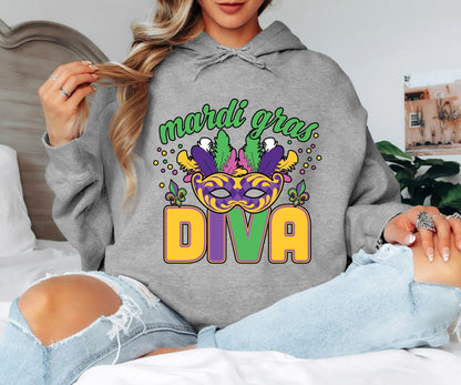 Mardi Gras Hoodie – Party Vibes All Day