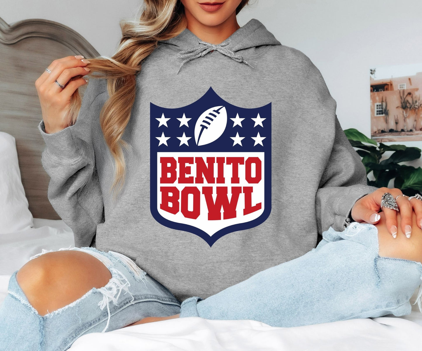 Game Day Football Hoodie, Retro Sports Fan Pullover, Cozy Championship Style Hoodie