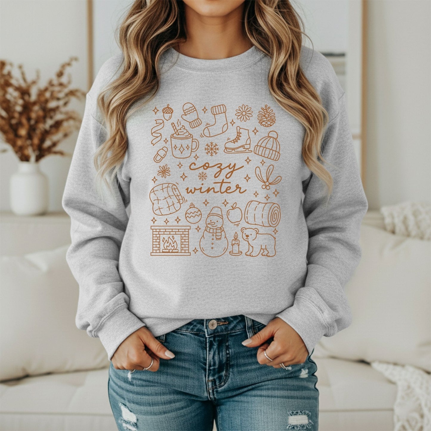 Wintertime Comfort Sweatshirt – Soft Cold Weather Wear