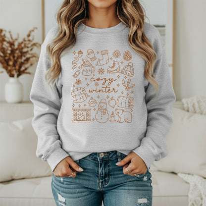 Wintertime Comfort Sweatshirt – Soft Cold Weather Wear