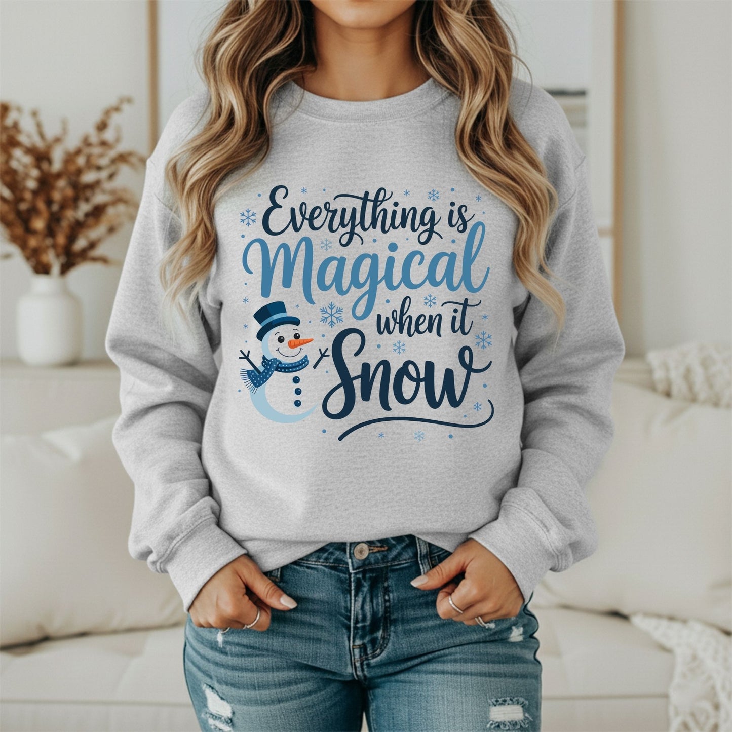 Winter Feel Sweatshirt – Soft Fabric Cold Weather Style
