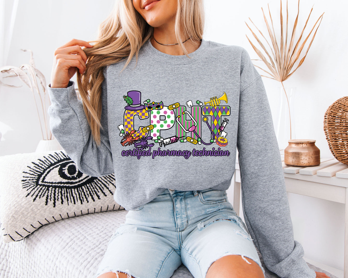 Parade Season Mardi Gras Sweatshirt