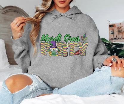 Mardi Gras Hoodie – Funny Festival Quote Design