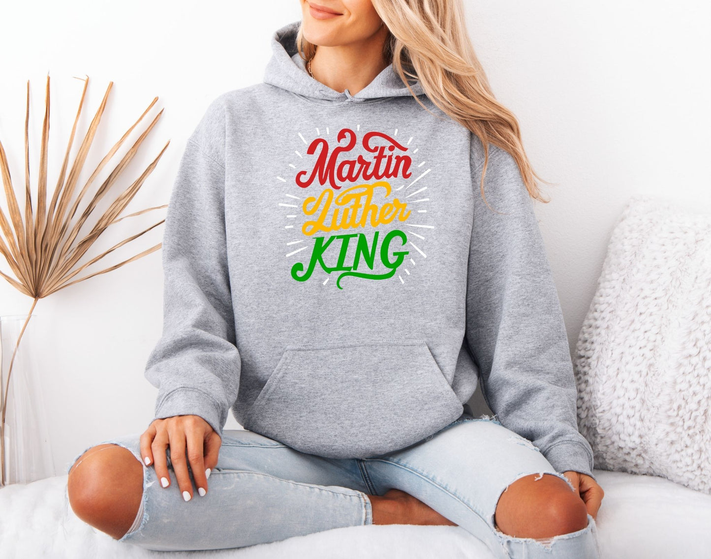 Martin Luther King Jr. Historic Leader Hoodie – Equality Message