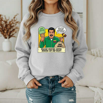 Venezuela Freedom Sweatshirt – Call for Maduro’s Arrest Design