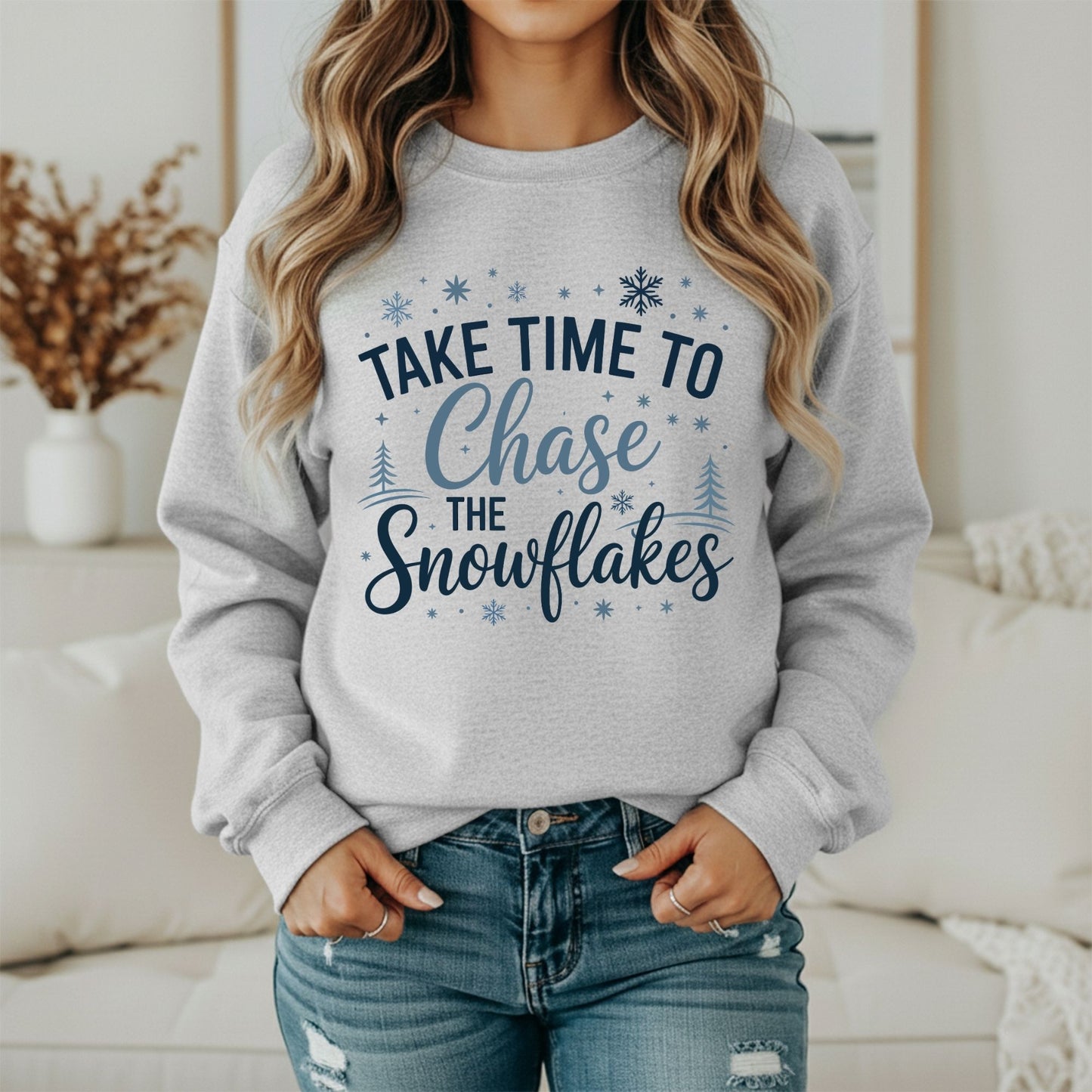 Wintertime Sweatshirt – Calm and Cozy Season Style
