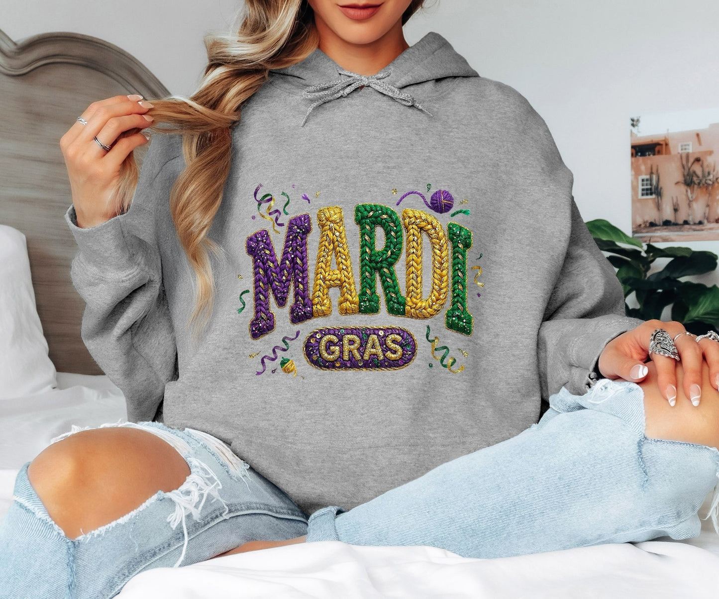 Mardi Gras Hoodie – Mardi Gras Party Outfit