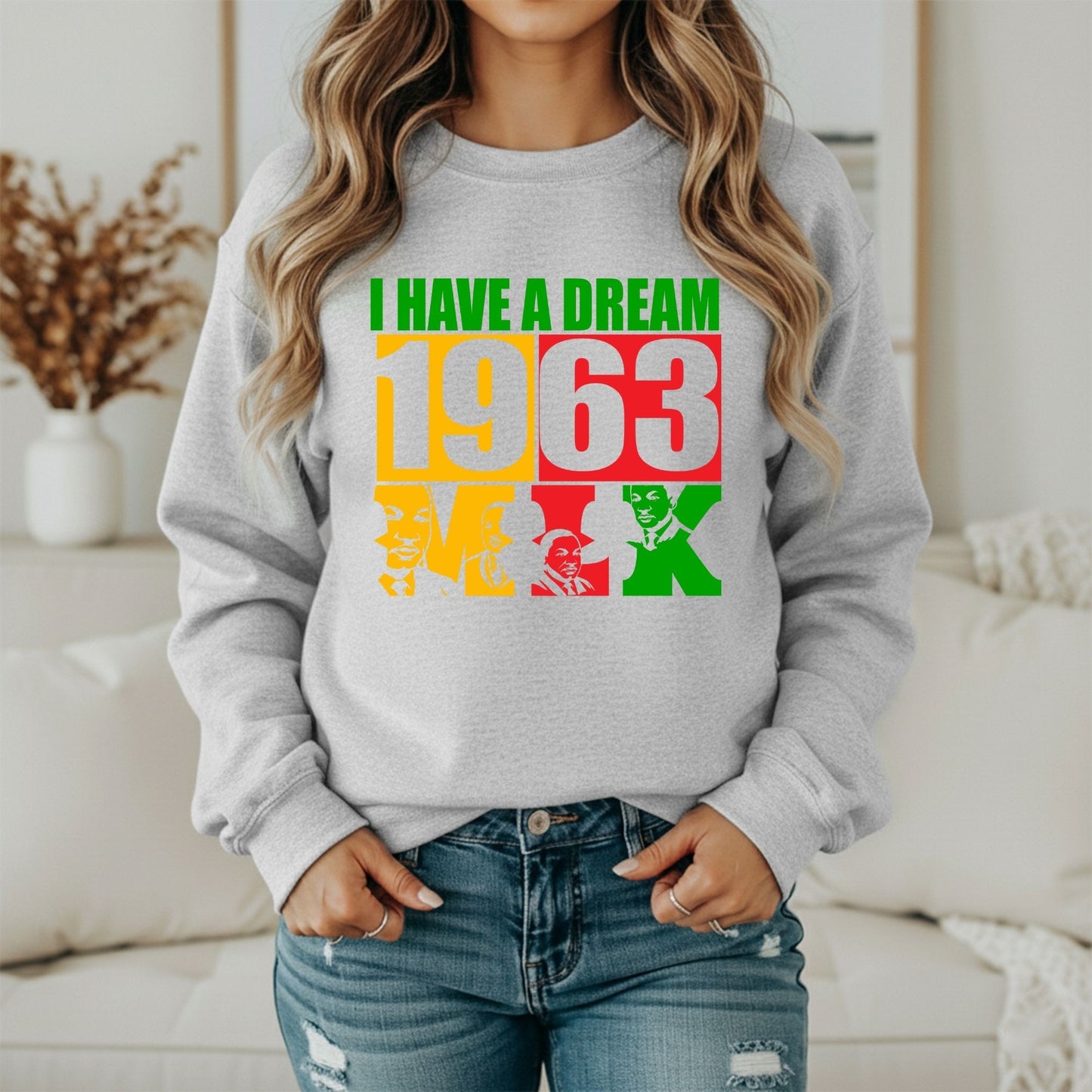 Martin Luther King Jr. Peace Vision Sweatshirt – Justice Driven Design