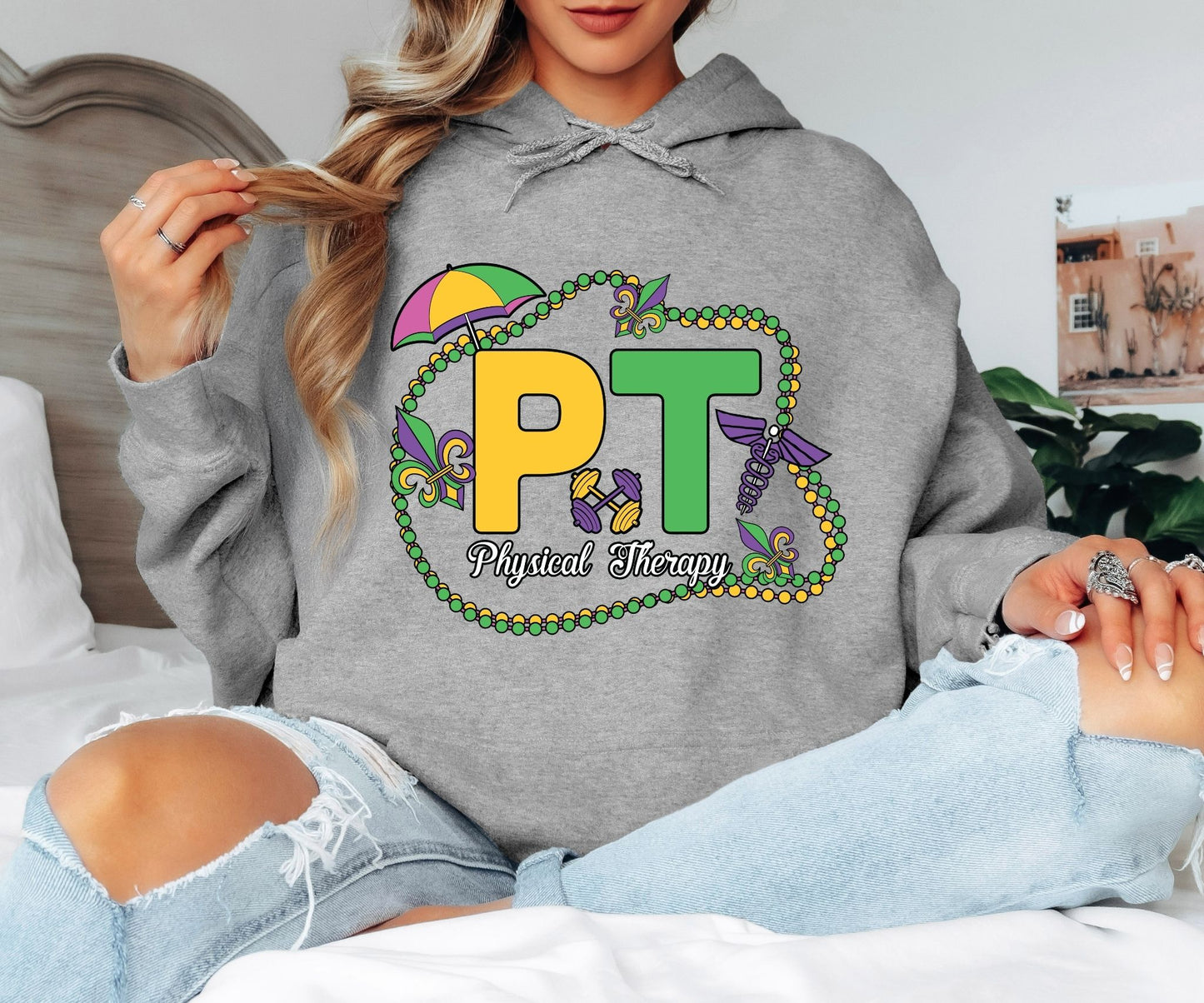 Mardi Gras Hoodie – Festival Mood Activated