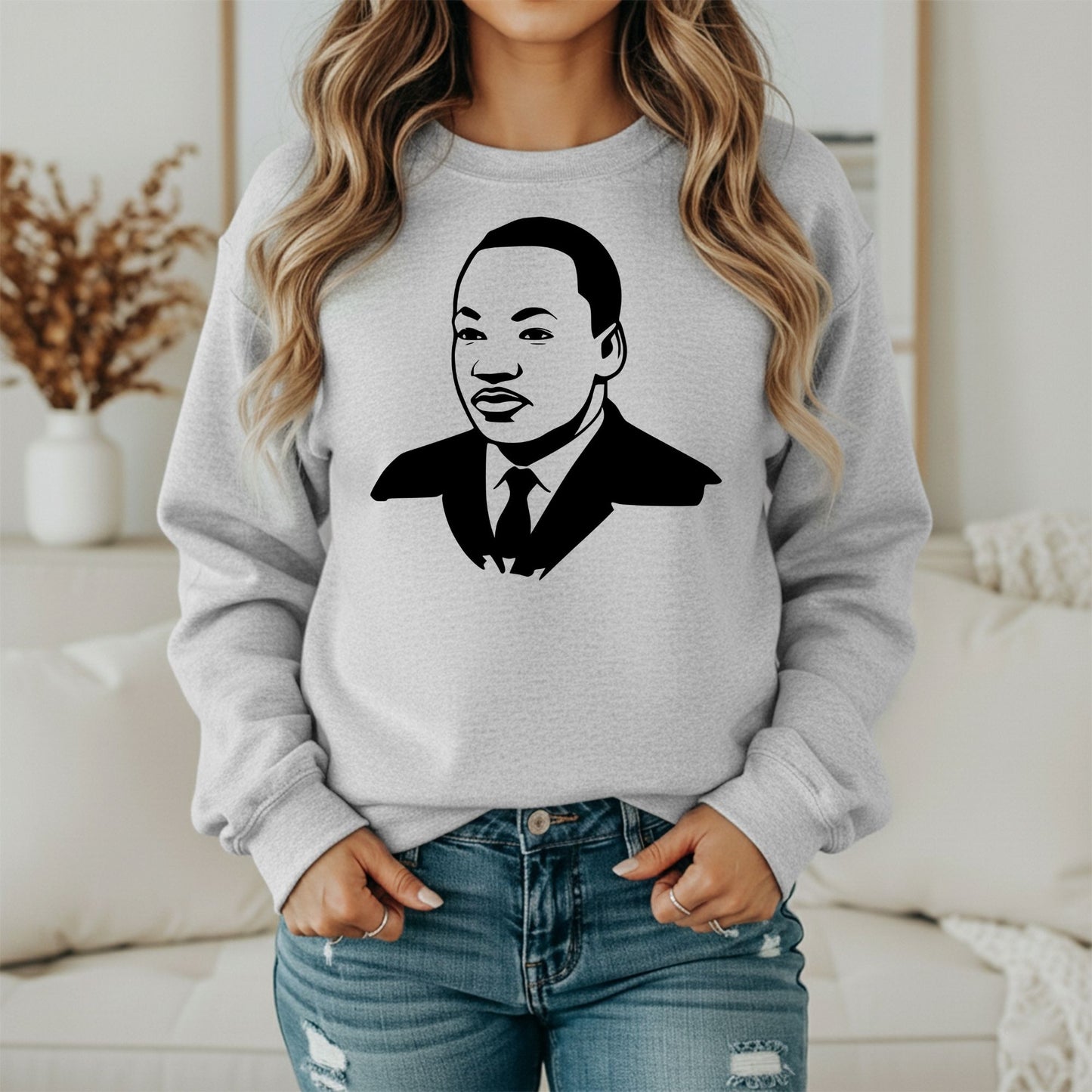 MLK Dream Inspired Sweatshirt – Freedom & Equality Theme