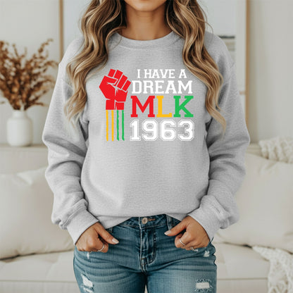 MLK Human Freedom Sweatshirt – Social Justice Message