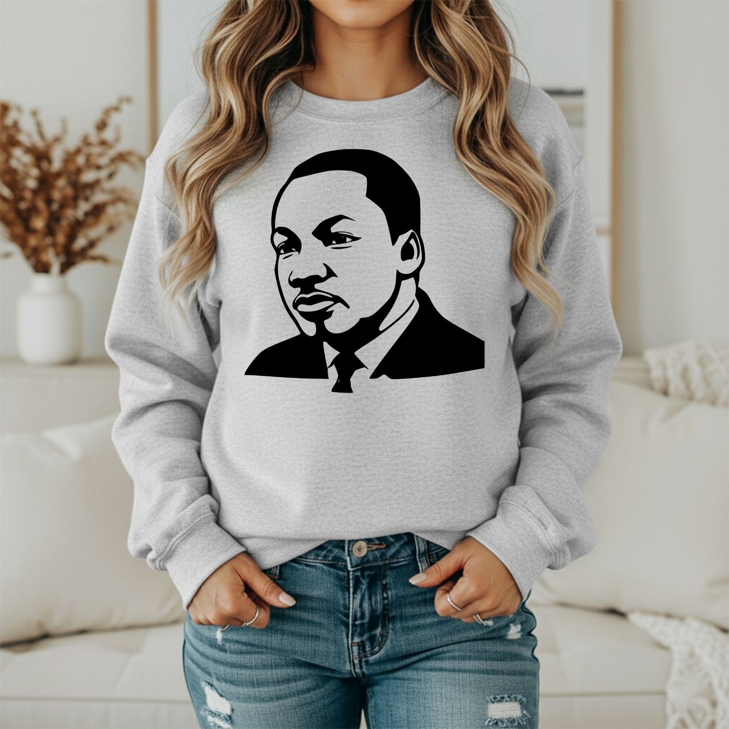 MLK Justice Matters Sweatshirt – Civil Rights Inspired Design