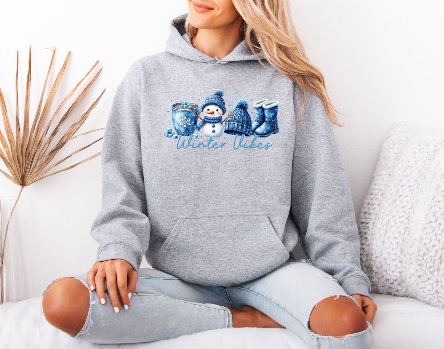 Winter Snow Mood Hoodie – Cozy Seasonal Design
