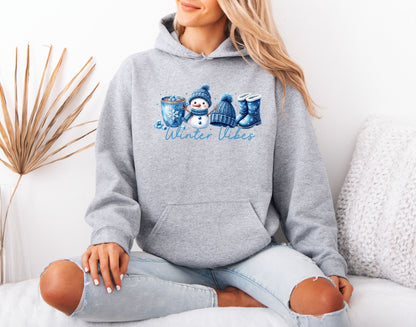 Winter Snow Mood Hoodie – Cozy Seasonal Design