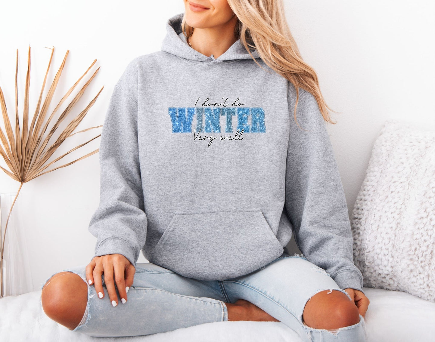 Winter Season Graphic Hoodie – Cozy Aesthetic Design