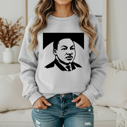 MLK Freedom Quote Sweatshirt – Social Justice Statement