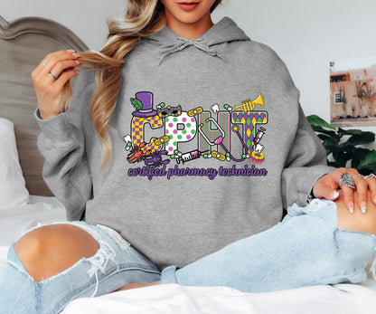 Mardi Gras Hoodie – Parade Day Pullover